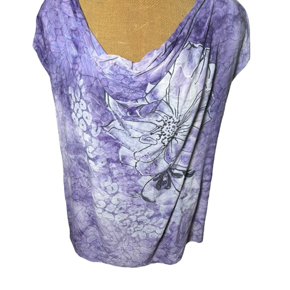 knee length dresses for ladies 3/4 Sleeve Border Print Top